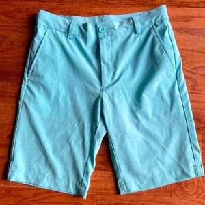 Vineyard Vines performance polo shorts, boys 16, blue/green color